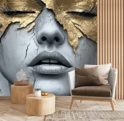 Fototapeta Abstrakcyjny Portret Kobiety 208x146cm