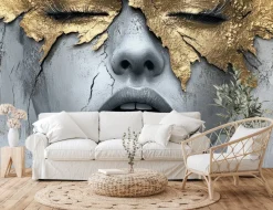 Fototapeta Abstrakcyjny Portret Kobiety 208x146cm