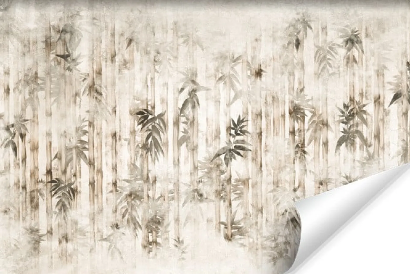 Fototapeta Bambus Na Betonie 90x60cm