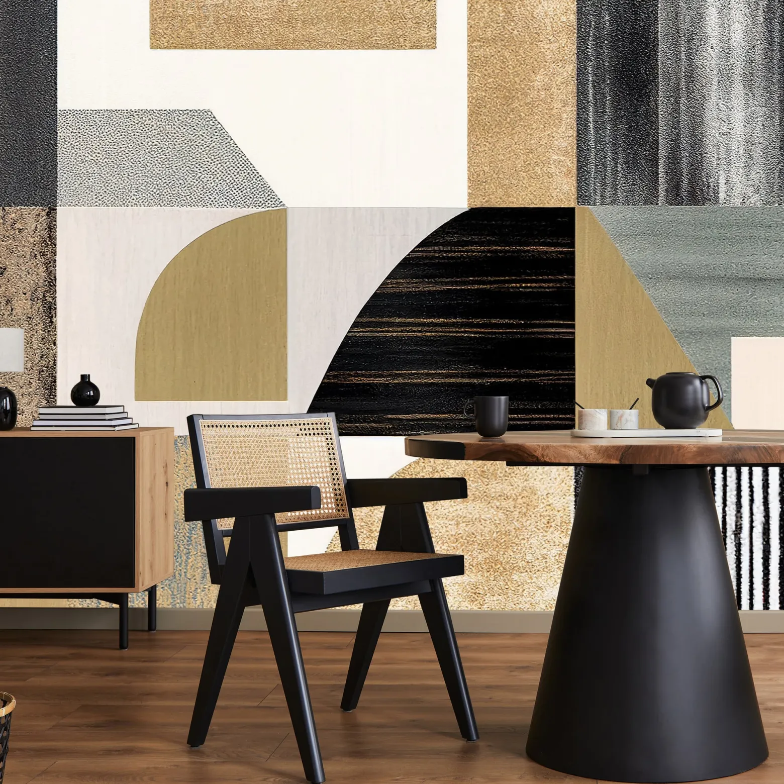 Fototapeta Ścienna ABSTRAKCJA Wzory Geometryczne 135x90cm