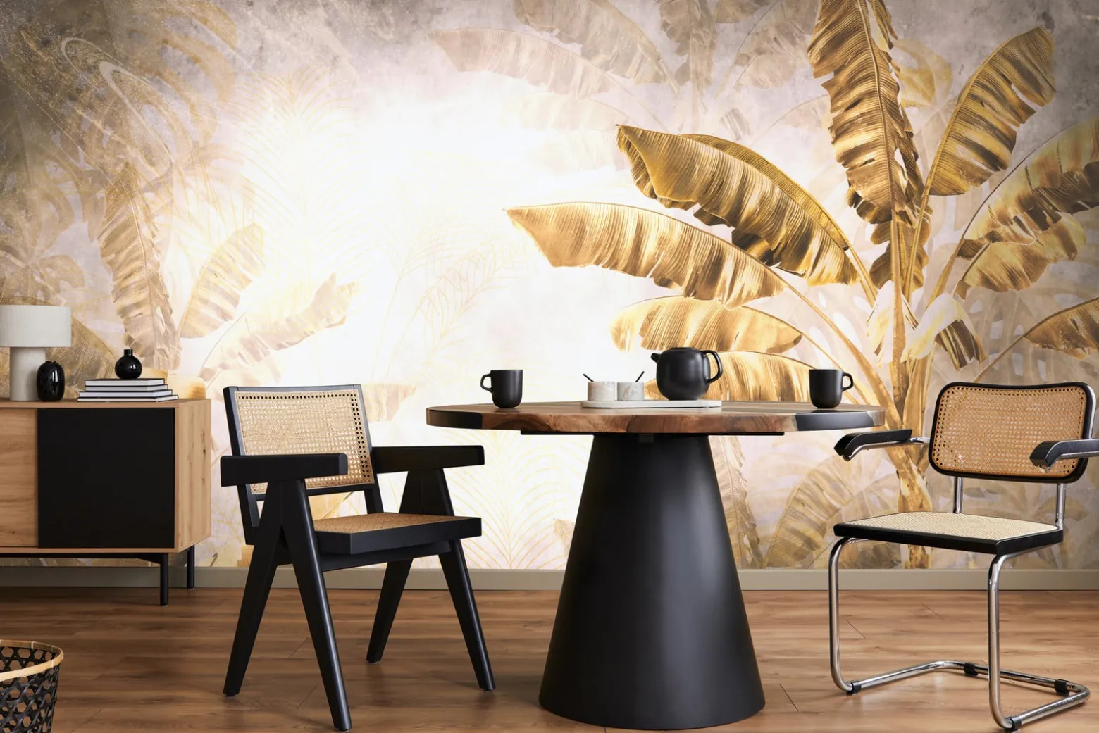 Fototapeta Ścienna Abstrakcyjne Drzewa Bananowe 90x60cm