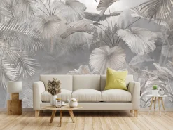 Fototapeta Ścienna Liście Na Tle Lasu 90x60cm