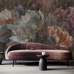 Fototapeta Ścienna Malowane Abstrakcyjne Piwonie 90x60cm