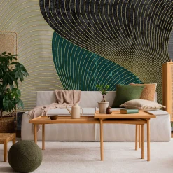 Fototapeta Ścienna Nowoczesny Wzór Geometryczny 90x60cm