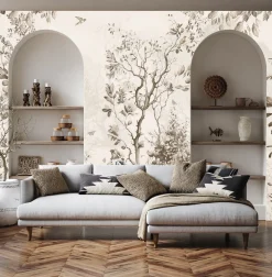Fototapeta Ścienna Pawie W Stylu Vintage 90x60cm