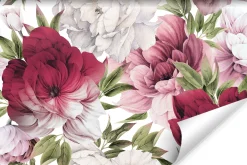 Fototapeta Delikatne Różowe PEONIE Kwiaty 90x60cm