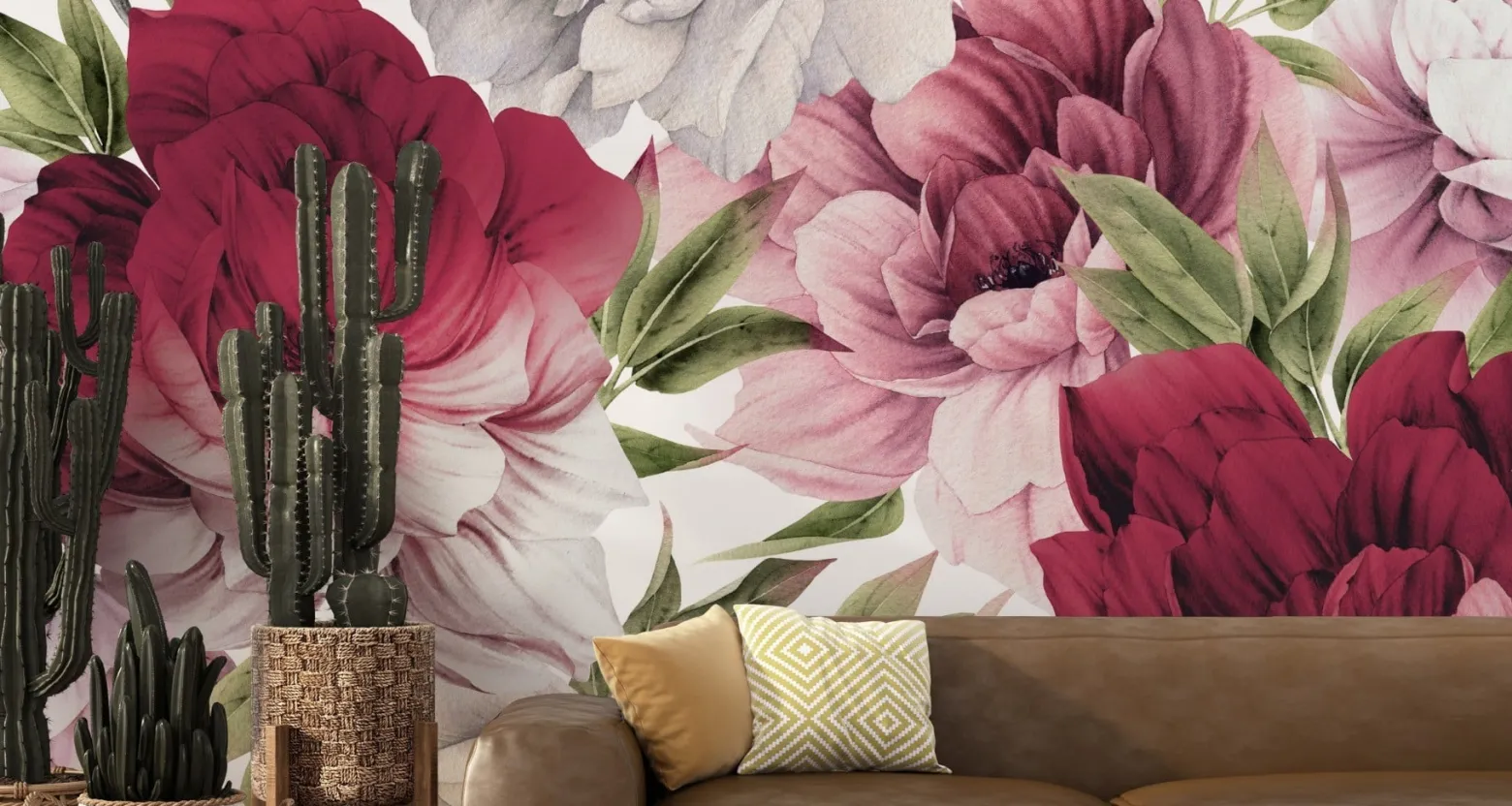 Fototapeta Delikatne Różowe PEONIE Kwiaty 90x60cm