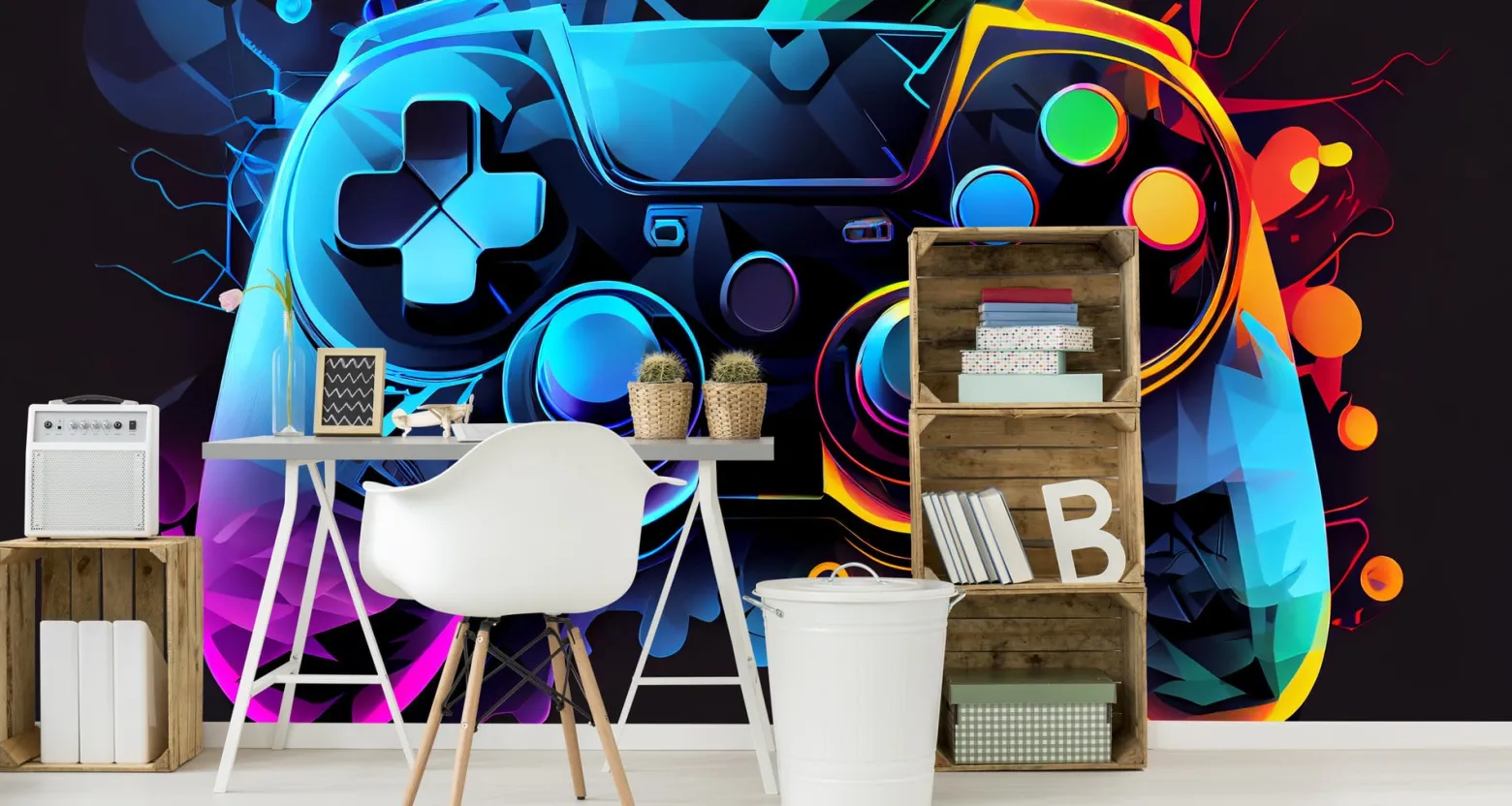 Fototapeta Dla Młodzieży Abstrakcyjny Pad Do Gry 90x60cm