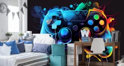 Fototapeta Dla Młodzieży Abstrakcyjny Pad Do Gry 90x60cm