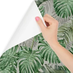 Fototapeta Do Sypialni Liście MONSTERA 3D 90x60cm