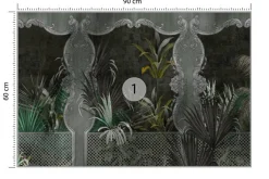 Fototapeta Egzotyczne Palmy Kolumny 90x60cm