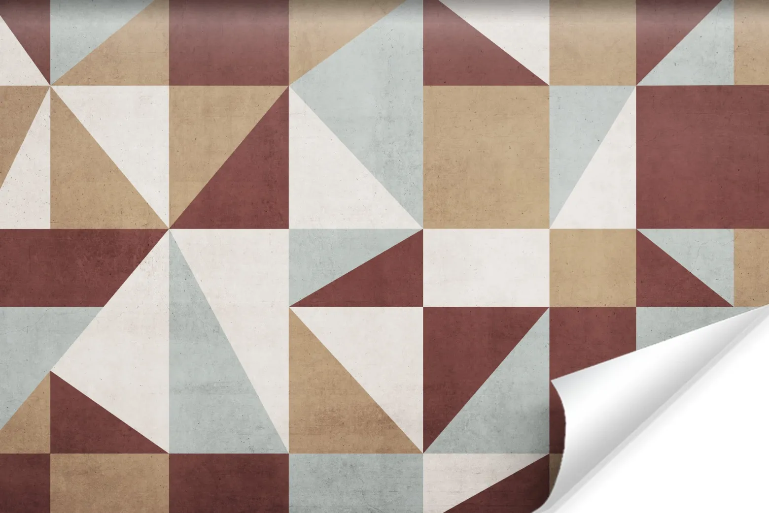 Fototapeta Geometryczna Abstrakcja Retro 135x90cm