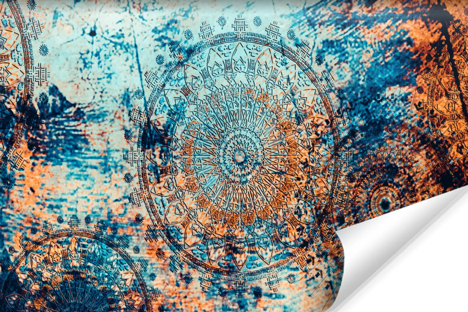 Fototapeta Kolorowa mandala 90x60cm