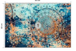 Fototapeta Kolorowa mandala 90x60cm