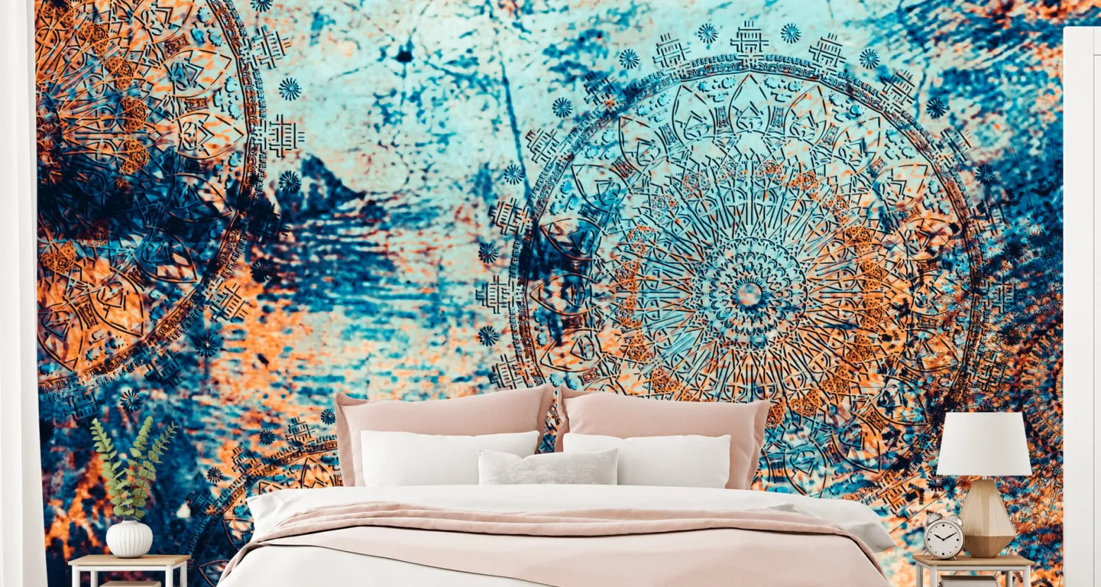 Fototapeta Kolorowa mandala 90x60cm