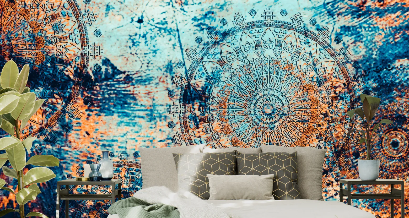 Fototapeta Kolorowa mandala 90x60cm