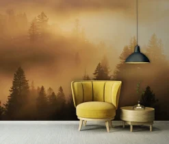 Fototapeta Las Beżowy Na Flizelinie Do Sypialni Salonu 250x175