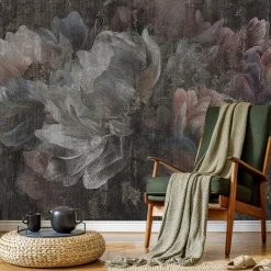 Fototapeta Malowane Abstrakcyjne Piwonie 90x60cm