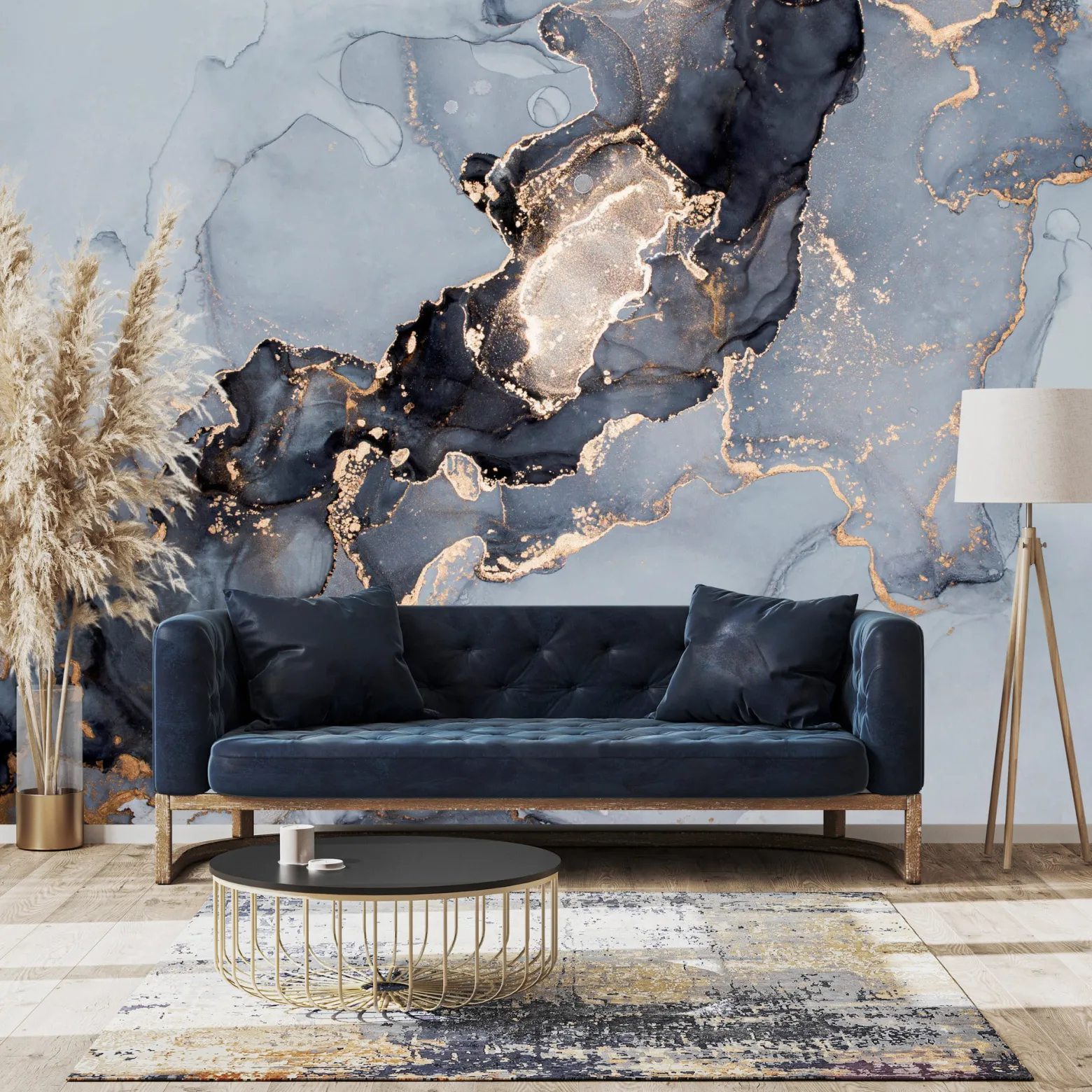 Fototapeta Marmur W Stylu Glamour 368x280cm