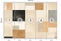 Fototapeta Minimalistyczne Tło W Stylu Japandi 460x300cm