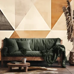 Fototapeta Minimalistyczne Trójkąty Styl Boho 135x90cm