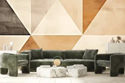Fototapeta Minimalistyczne Trójkąty Styl Boho 135x90cm