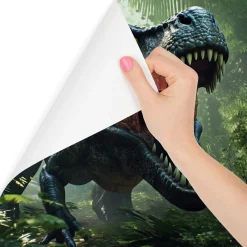 Fototapeta Młodzieżowa Niebezpieczny Dinozaur 3D 90x60cm