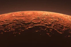 Fototapeta Młodzieżowa PLANETA Mars Kosmos 90x60cm