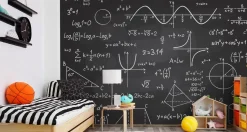 Fototapeta Młodzieżowa Wzory Matematyczne 90x60cm