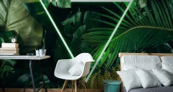 Fototapeta Neonowy TRÓJKĄT Urban Jungle 3D 90x60cm