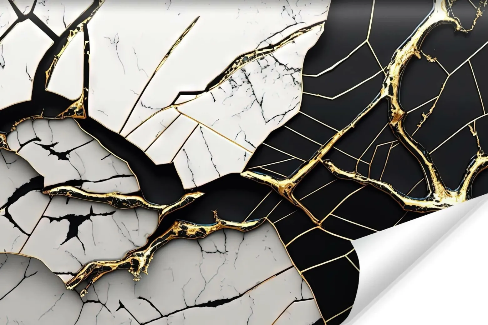 Fototapeta Nowoczesny Wzór Marmuru 3D 90x60cm