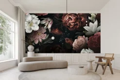 Fototapeta Piwonie Róże W Stylu Glamour 90x60cm