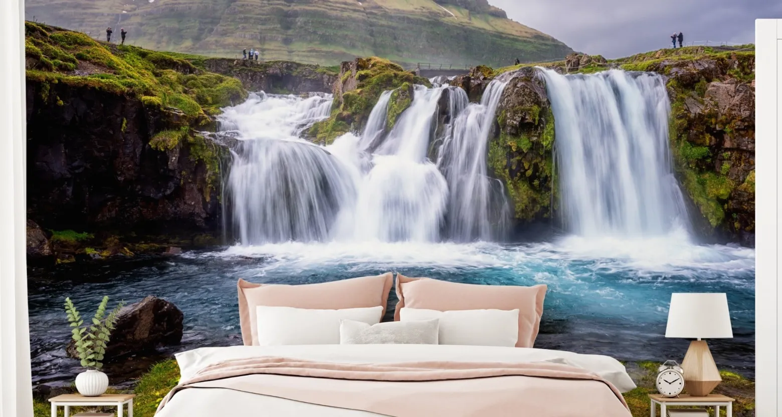 Fototapeta WODOSPAD Kirkjufellsfoss 3D 90x60cm