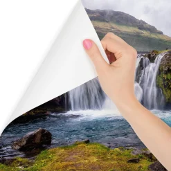 Fototapeta WODOSPAD Kirkjufellsfoss 3D 90x60cm