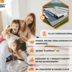 Garderoba LANO do przedpokoju 100 cm z lustrem | Biała