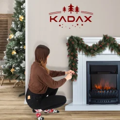 Girlanda Choinkowa Świąteczna 115 cm Gęsta Szyszki