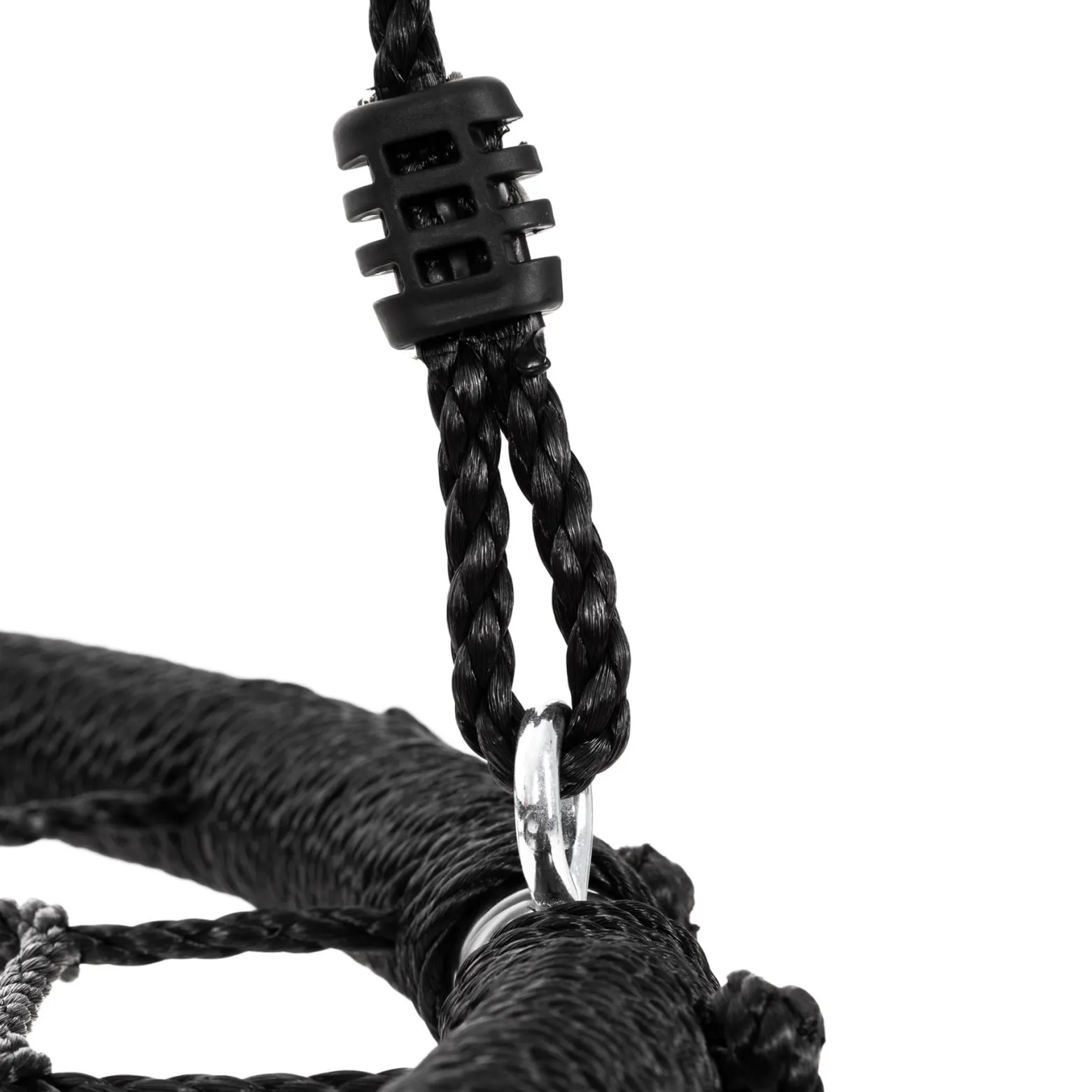 Huśtawka ogrodowa, fotel wiszący do 120 kg bocianie gniazdo czarne