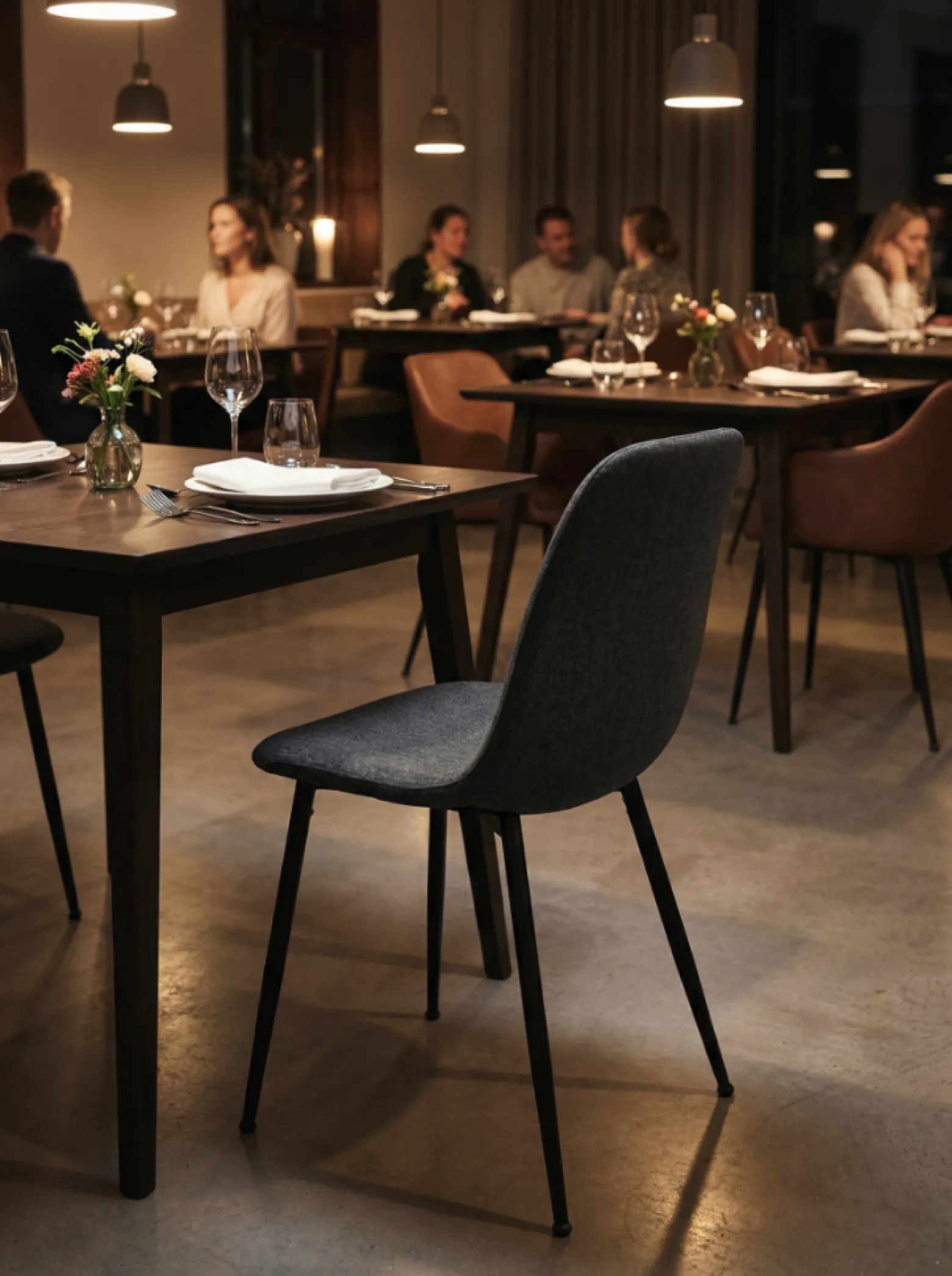 INDU CHAIR - Krzesło do biura/jadalni