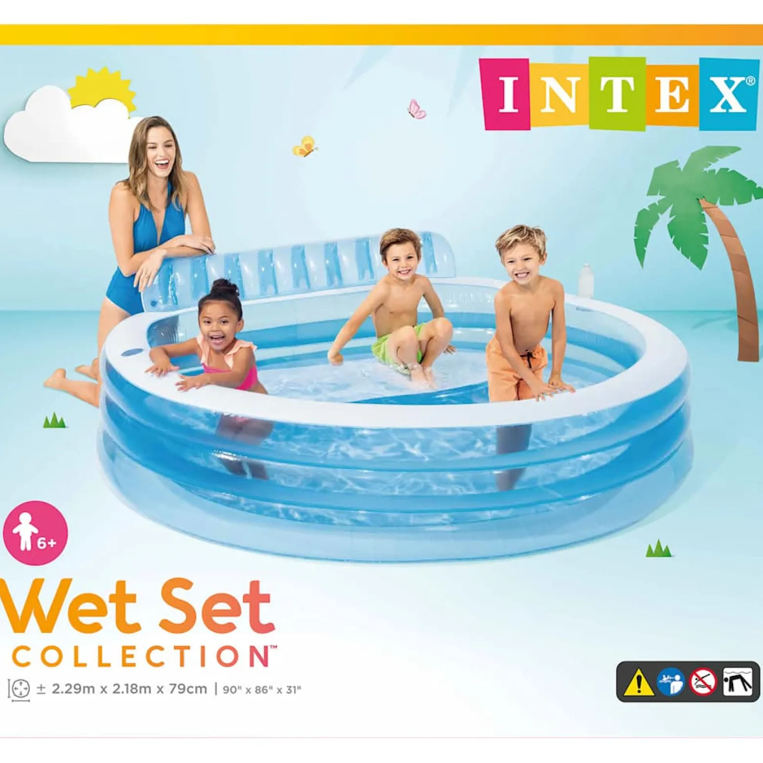 INTEX Basen ogrodowy Winyl