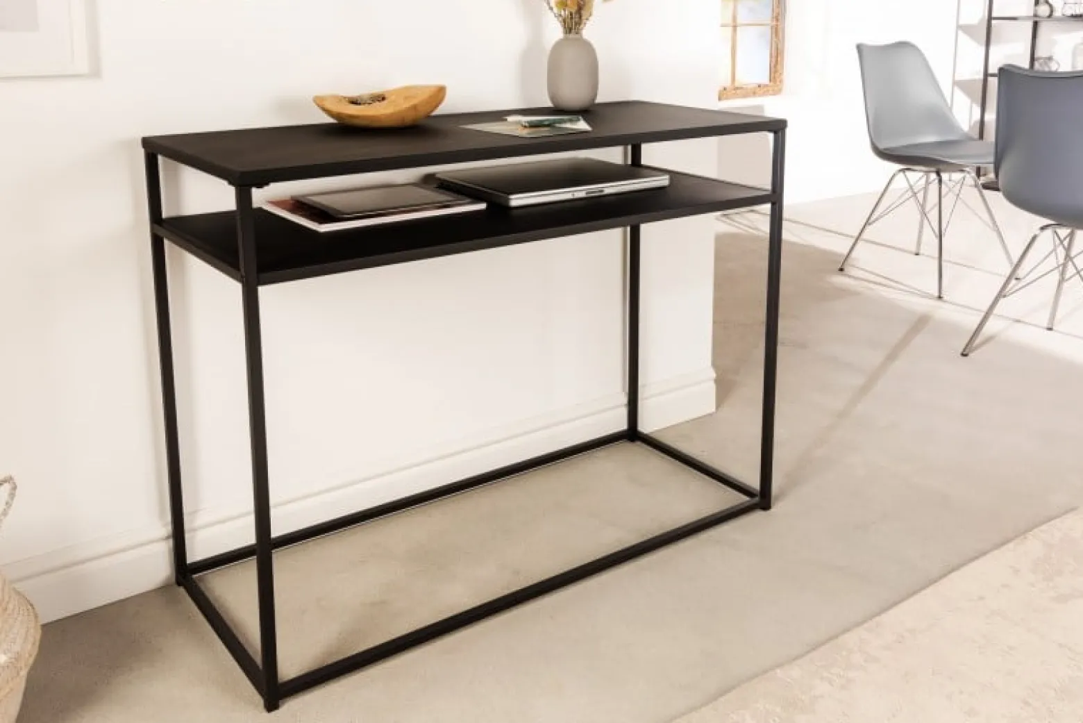 INVICTA konsola DURE STELL 100cm czarna