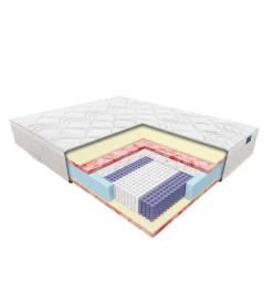 Janpol Jan - materac kieszeniowy, sprężynowy 80x200 Biaxial