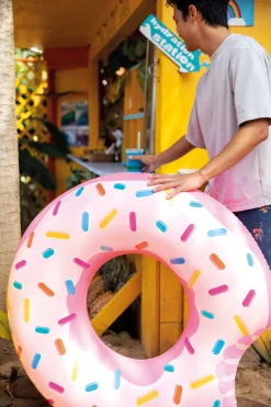Jednoosobowy pływak, koło do pływania DONUT, INTEX