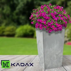 KADAX Donica Na Kwiaty 36cm Osłonka Z Wkładem Kwietnik