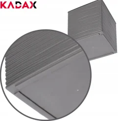 Kadax Doniczka Donica Osłonka z Wkładem Szary 40cm