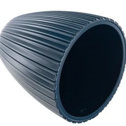 KADAX Doniczka Na Kwiaty 30cm Wkład Kwietnik Niebieska