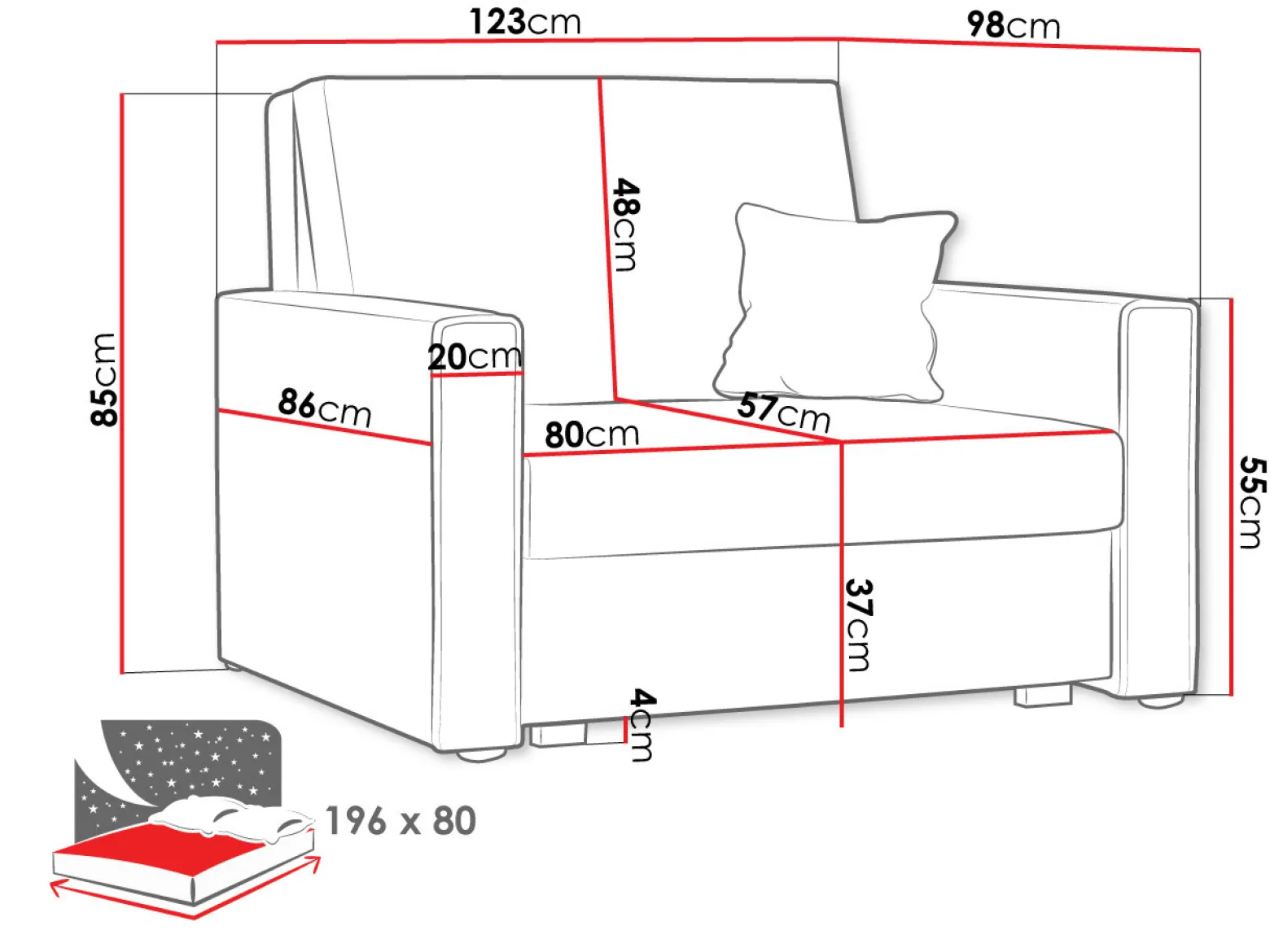 Kanapa Viva Star Sztruks I