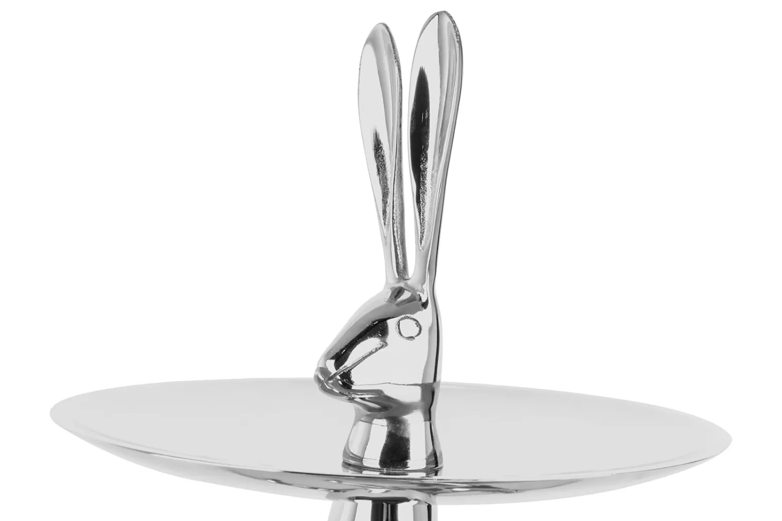 KARE patera / etażerka BUNNY srebrna