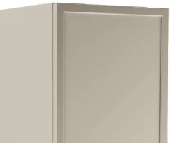 Kaszmirowy Zestaw do Łazienki 140cm Szafka Blat Regał Słupek Fronty Ramka