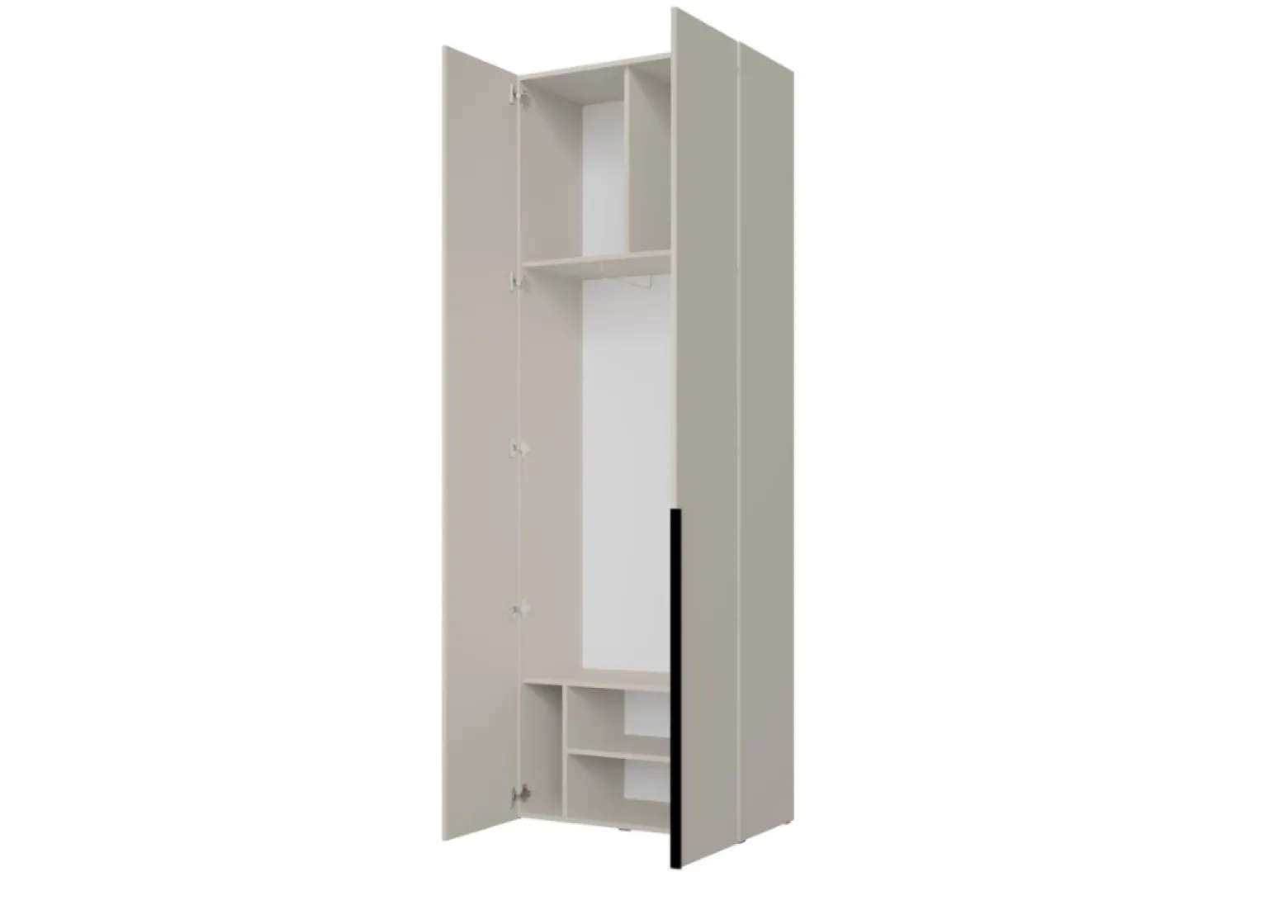 Kaszmir Płytka Wysoka szafa 2d 80cm h240cm MX