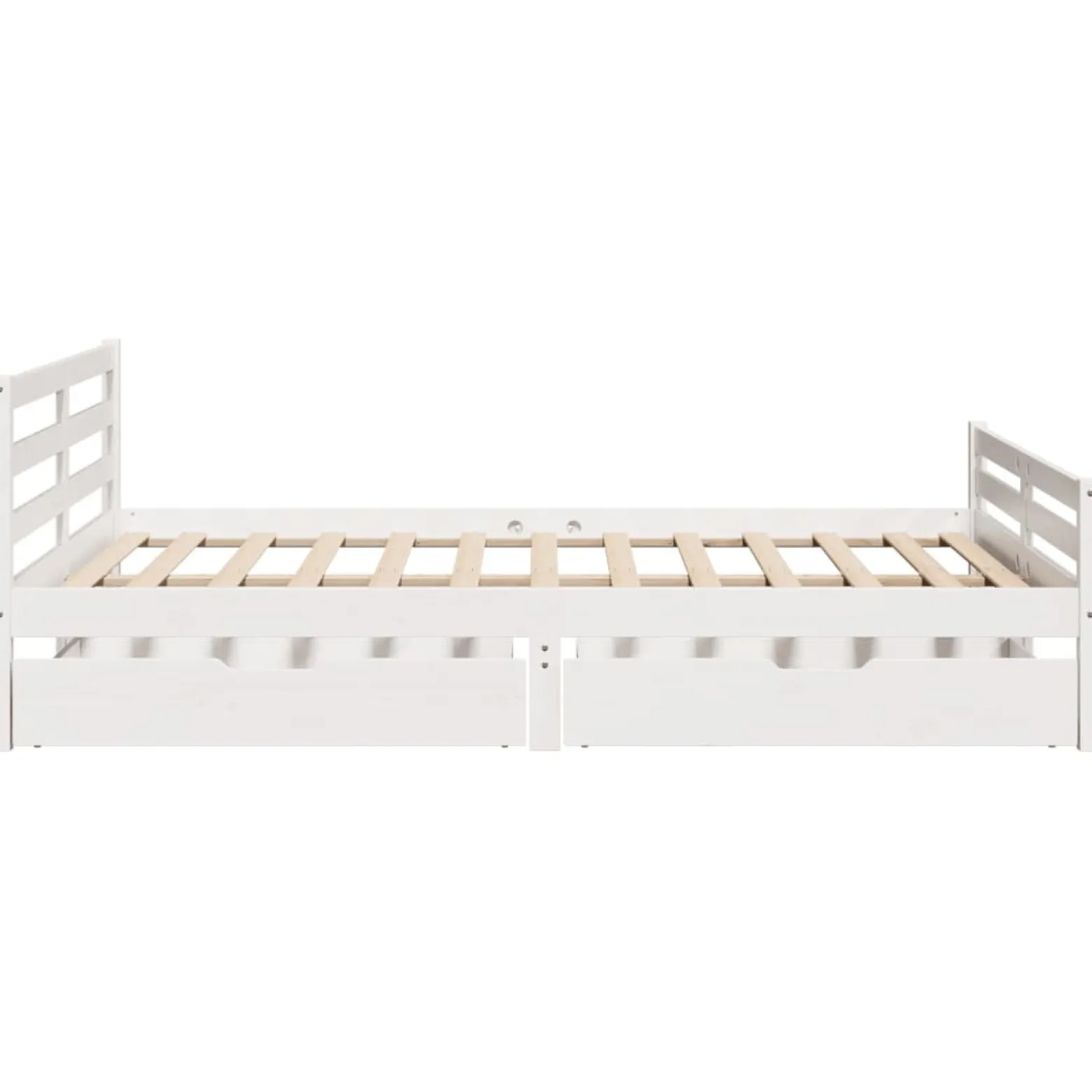 Łóżko drewniane rama łóżka sofa biała do sypialni pokoju 150x200 cm